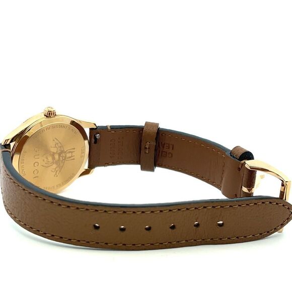 Gucci G-Timeless Quartz Champagne Dial Ladies Watch YA1265022